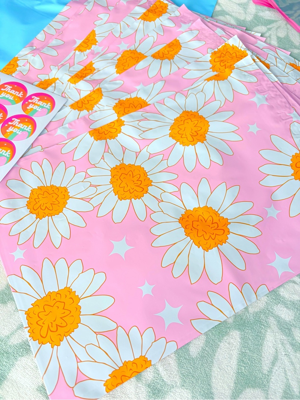 Pink Sunflower Shipping Supplies Bundle 🌻💕 - Picture 3 of 4